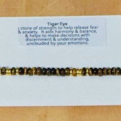 Santore Jewelry Company - Wholesale Beaded Bracelet - Linea Beaded Stretch Bracelet - Ships Carded34