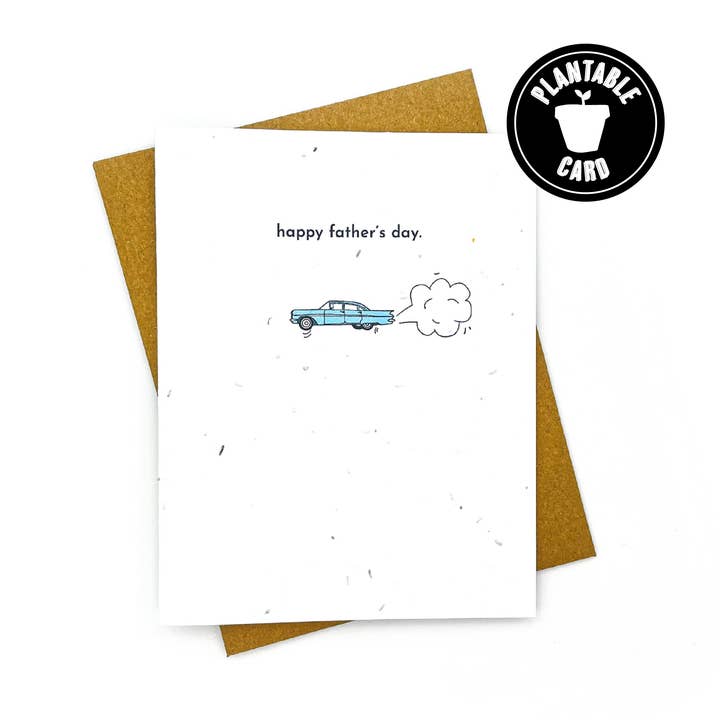 Glad Fars dag Fast Car Card for engroshandel hos Cato & Company