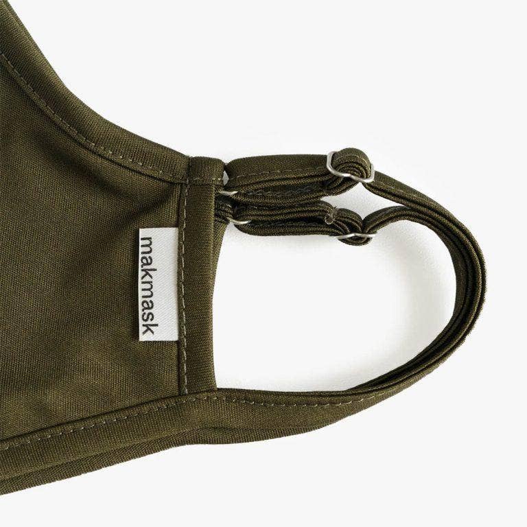 MakMask - Wholesale Protective Face Mask/Shield - Deep Green Mask10