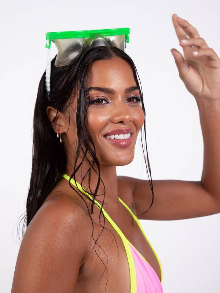 Bikini Amanda Beach Candy Pink / Yellow Neon for wholesale by Jungle Society