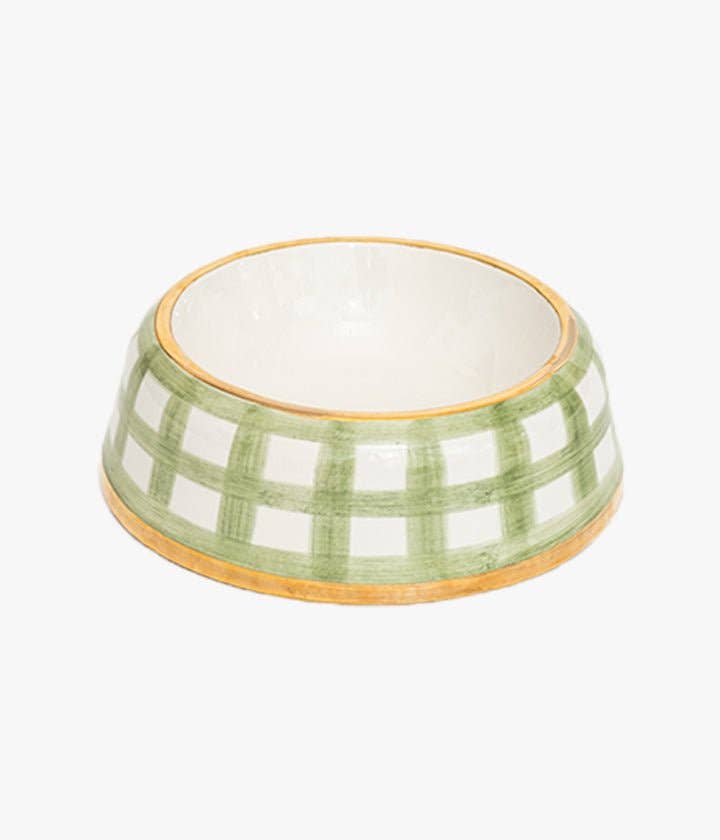 khaki Food Bowl Goldy for wholesale on Faire