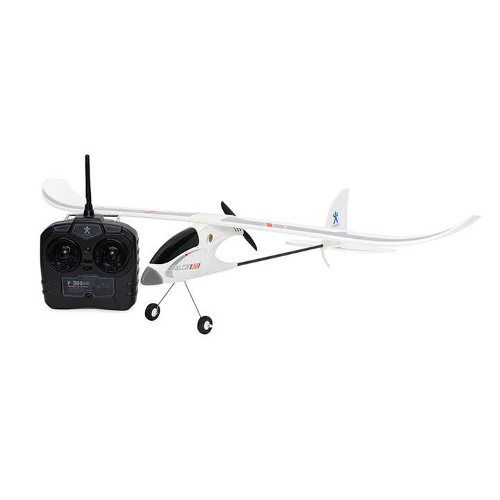 PlaySTEM - Wholesale Toy Plane - Kids - Falcon 800 ARF 2.4GHz RC Trainer Airplane