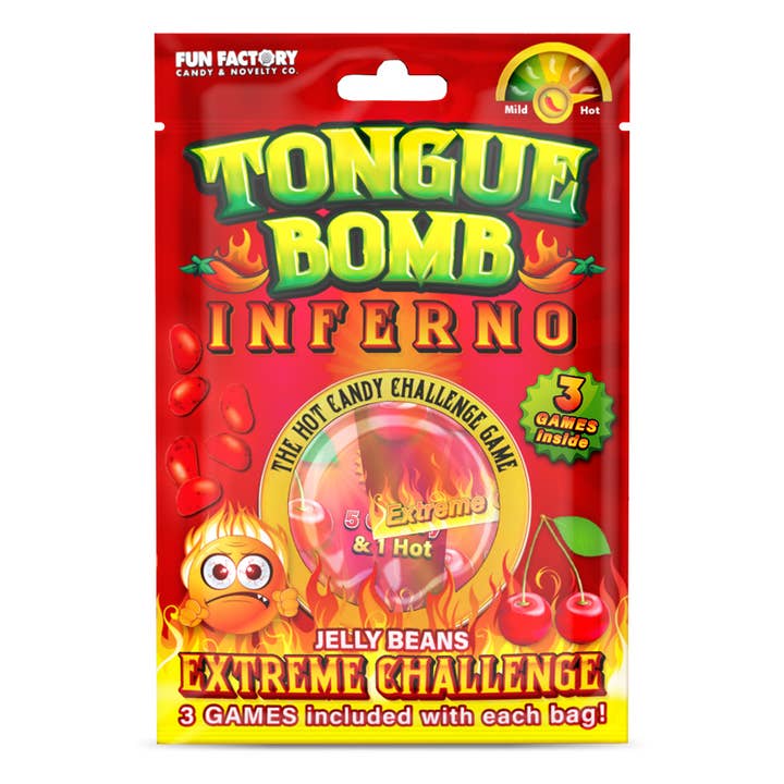 I Got Your Candy - Wholesale Hard Candy - Tongue Bomb Inferno Candy Shipper - 48ct