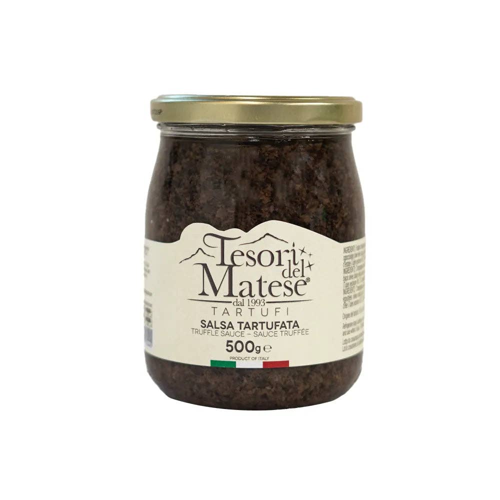 OLIO DI SERRA - Wholesale Sauce - Salsa tartufata - Mushroom and summer truffle sauce (500g)0