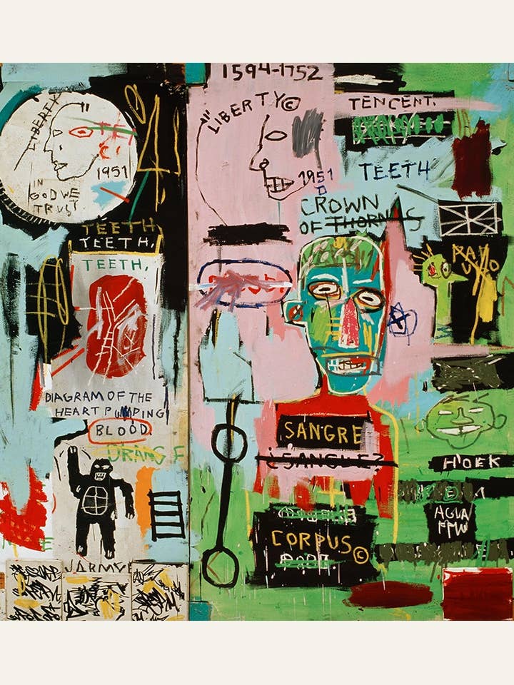 Square 90 - Basquiat - In Italian for wholesale by Brochier Soieries