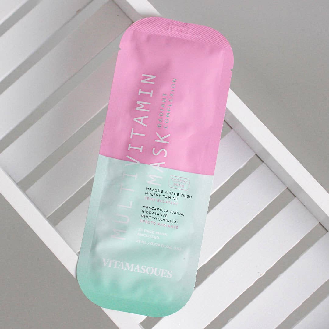 Vitamasques US - Wholesale Skincare Face Mask - 5-pack Multivitamin Face Sheet Mask4