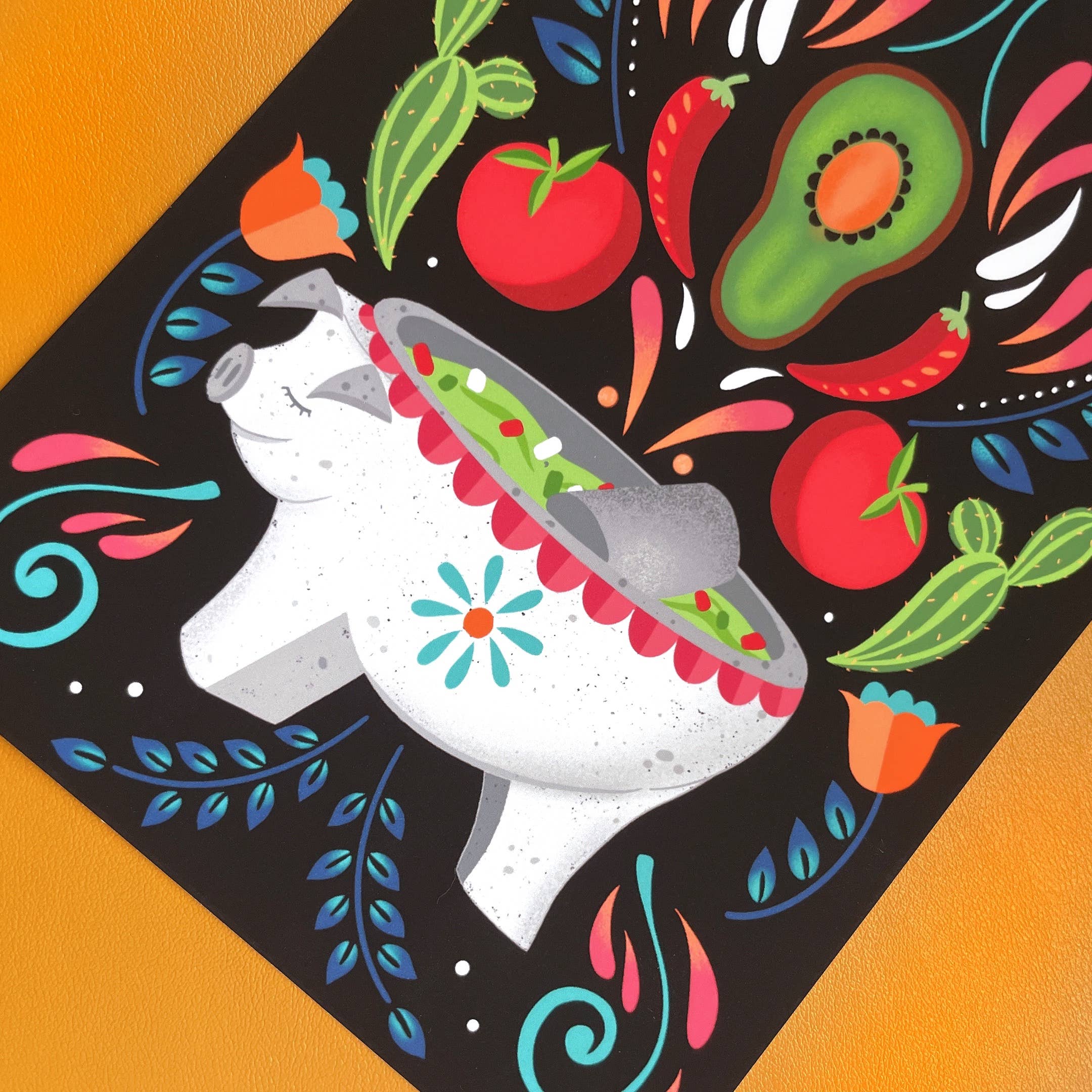 Jessartlet Illustrations - Vente Affiche d'art - El Sazon1