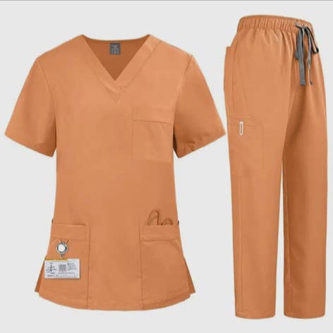Glow Salon Supplies - Wholesale Healthcare uniform – Women's - Short Sleeve Straight Leg Salon Uniforms1
