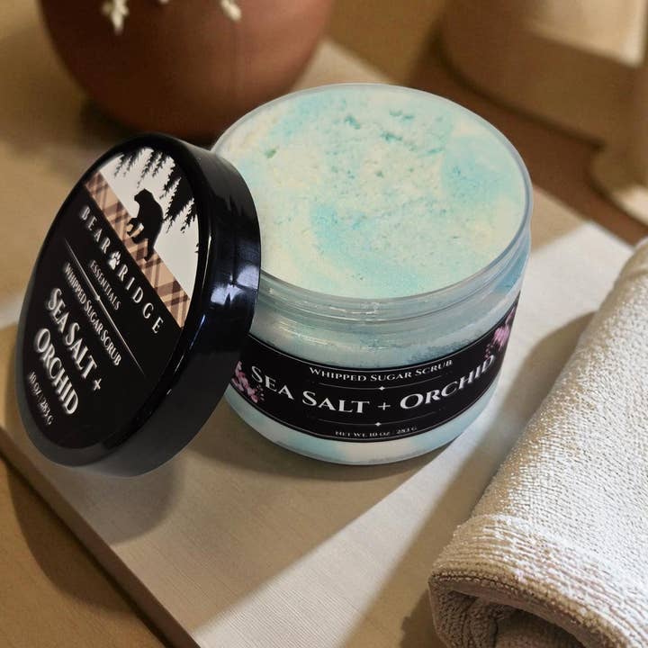 Bear Ridge Essentials - Wholesale Body Scrub/Exfoliant - Whipped Sugar Scrubs (Online Only- Buy 3 for $30)(Discounts on Discontinued Scents)6