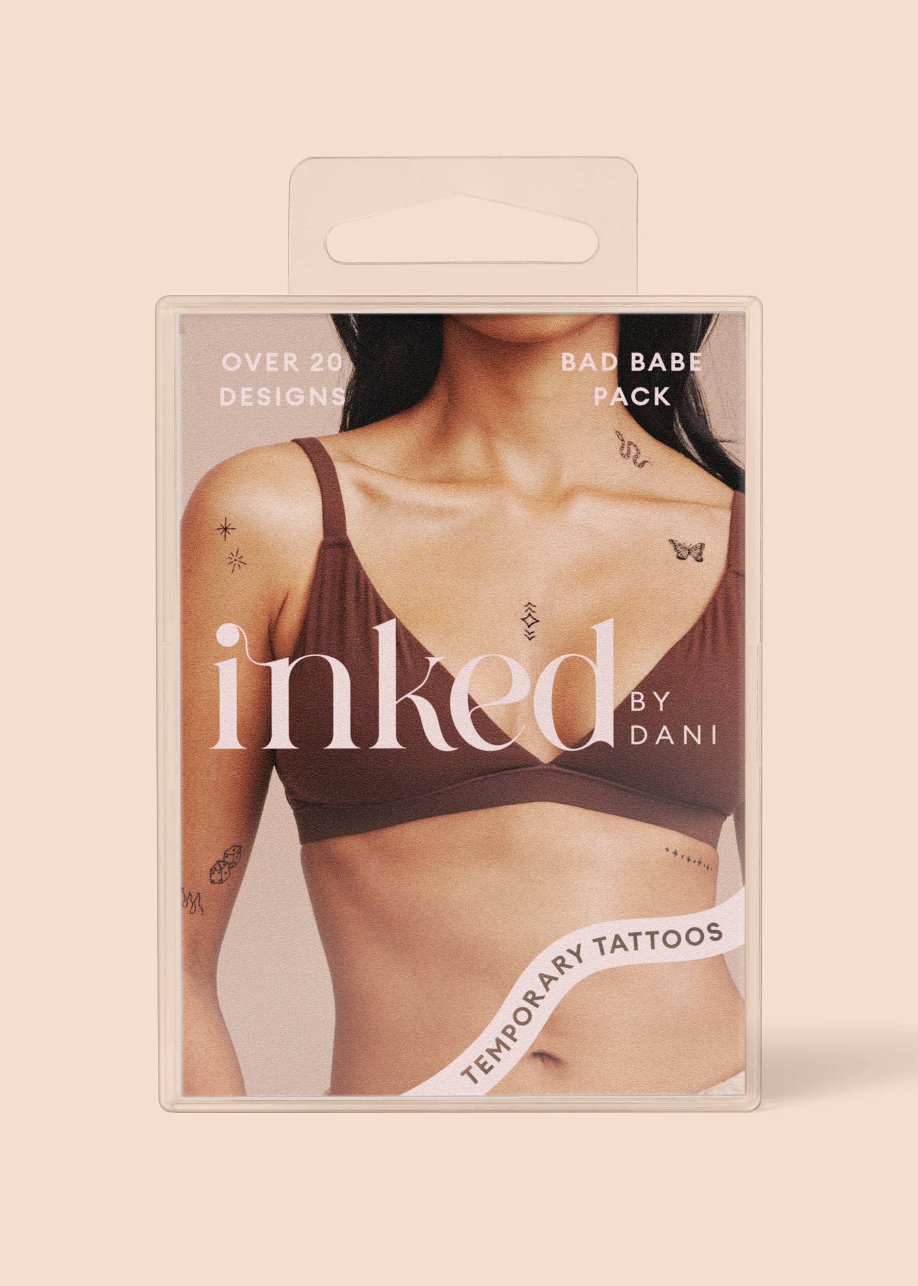 INKED by Dani - Wholesale Temporary Tattoo - Bad Babe Temporary Tattoo Pack12