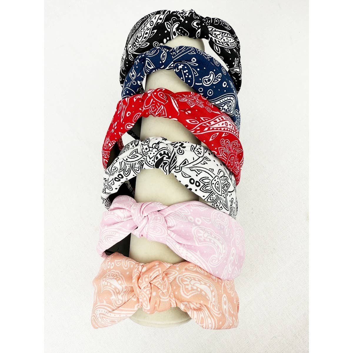 MIX COLOR All Year Long Bandana Knot Hairband for wholesale on Faire1