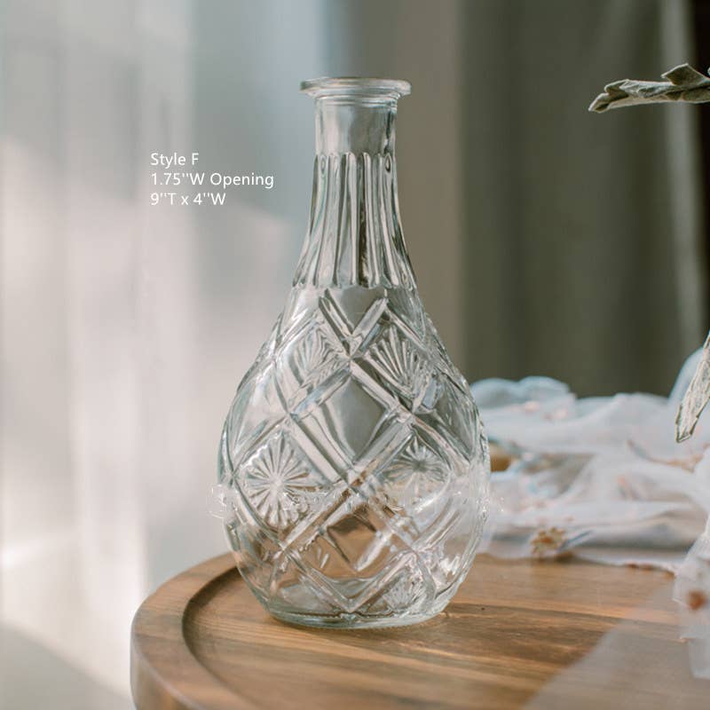 Sweet Home Deco – Vaso por atacado – Vaso de vidro de flor de primavera rústico, vaso tamanho jumbo, vaso de mesa5