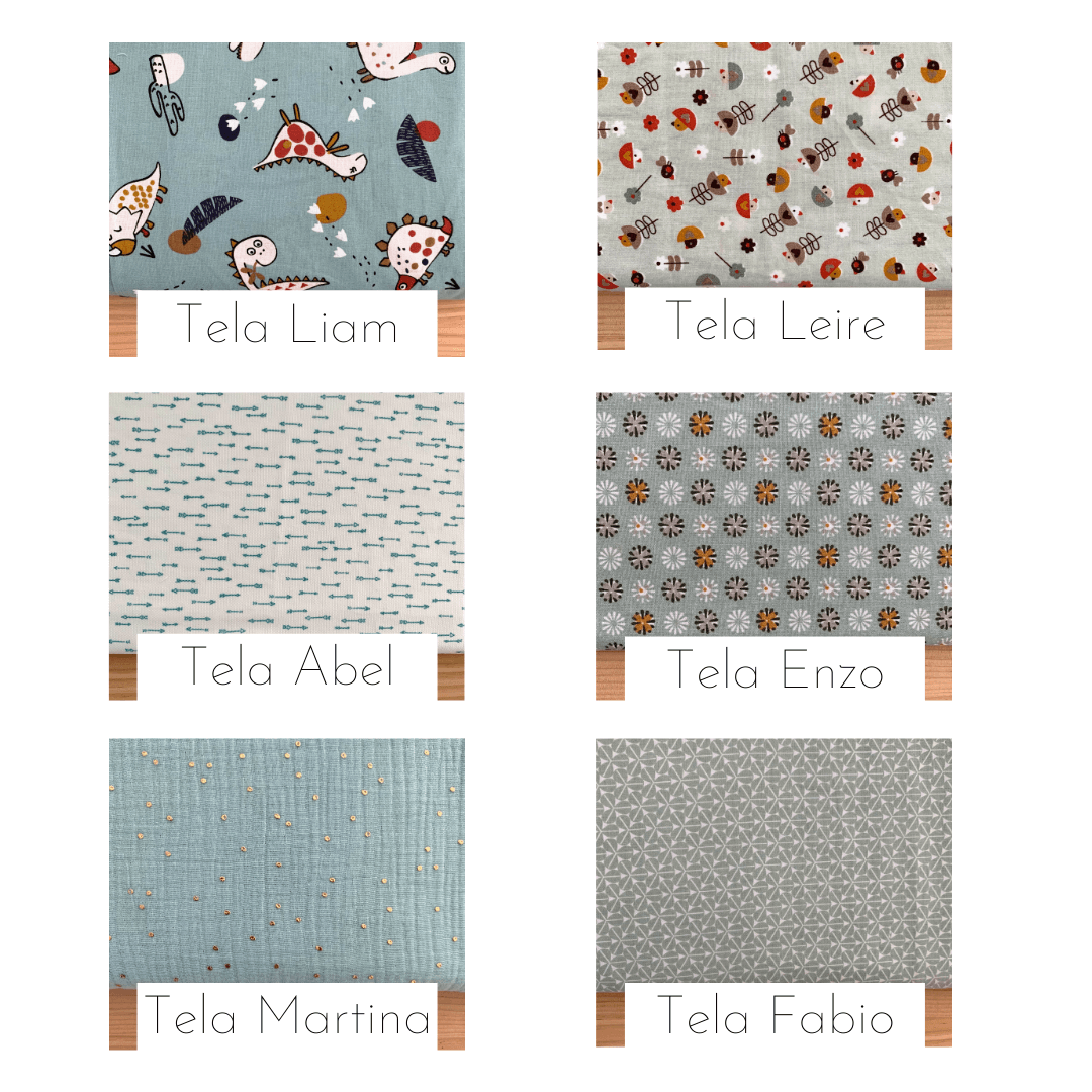 Nalí Kids - Wholesale Bunting/Garland - Name garland (Various fabrics) Price per letter2