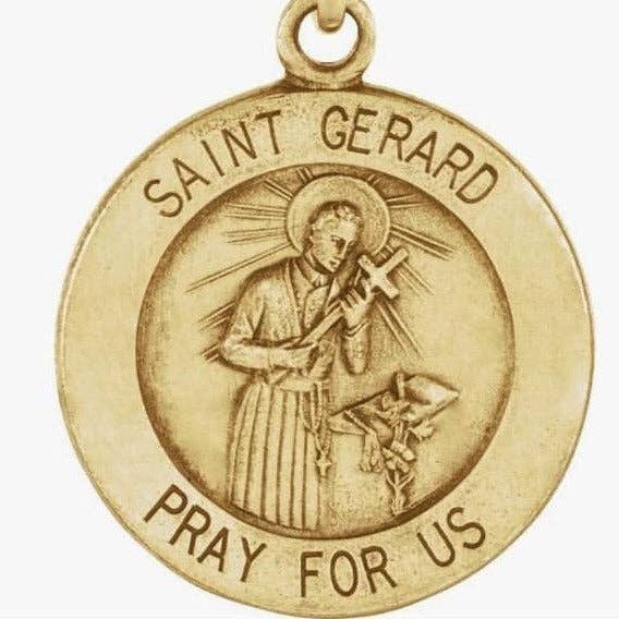 St. Gerard Medal for wholesale by NYMAN JEWELERS