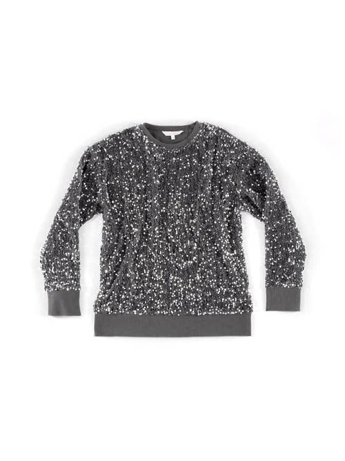Shiraleah - Wholesale Sweatshirt - Women's - FIESTA SWEATSHIRT, SILVER
