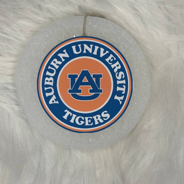 Auburn Graphic for wholesale by Leafcutter Candle Co.