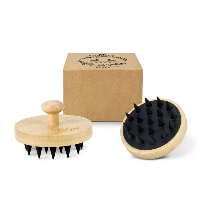 ROEMER WELLNESS - Wholesale Head Scratcher/Massager - Scalp massage brush, scalp brush with silicone nubs5