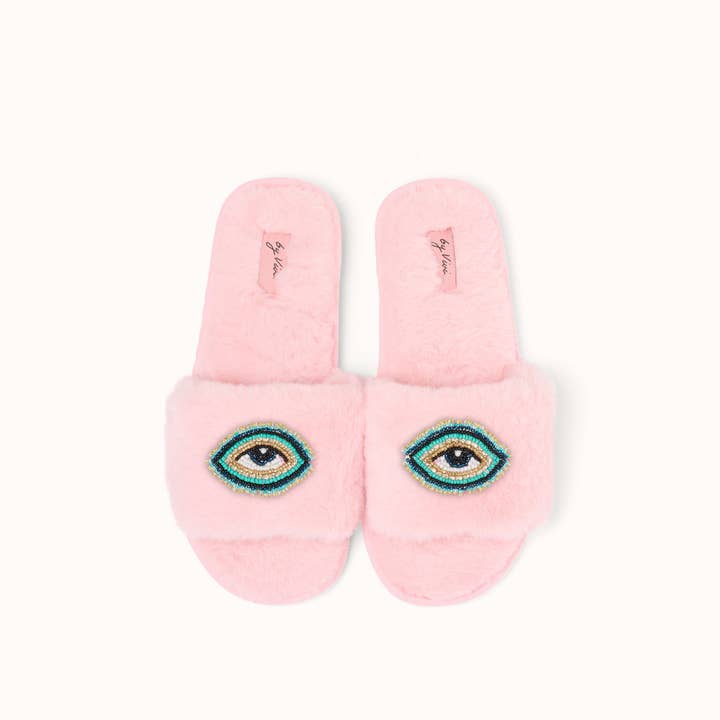 by Vivi. - Wholesale Pantoffels - Dames - Pantoffel Rosa4