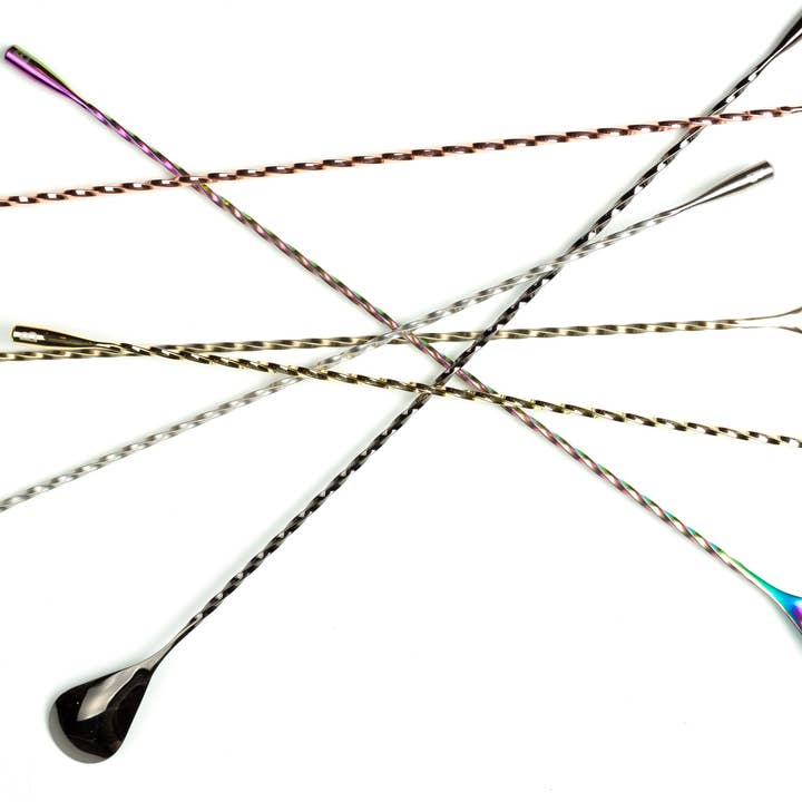 Bull in China - Wholesale Bar Tool - Teardrop Barspoons - 16"/40cm (Long)2