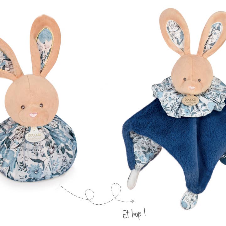 Blue Bunny Ball for wholesale by Doudou Et Compagnie