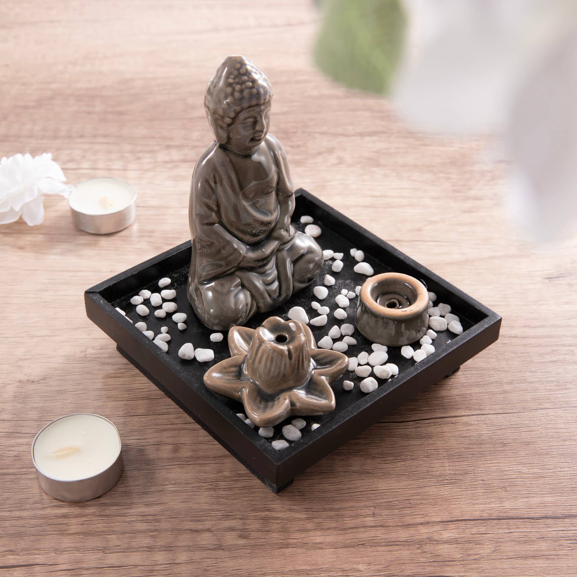 Myga - Wholesale Incense Holder - Buddha Burner Set5