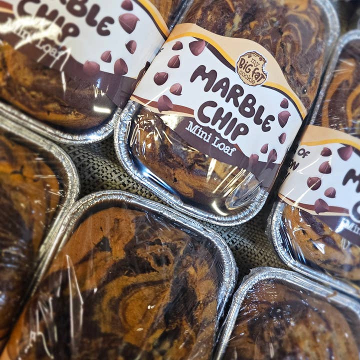 My Big Fat Cookie - Wholesale Cake - Mini Loaf: Marble Chip1