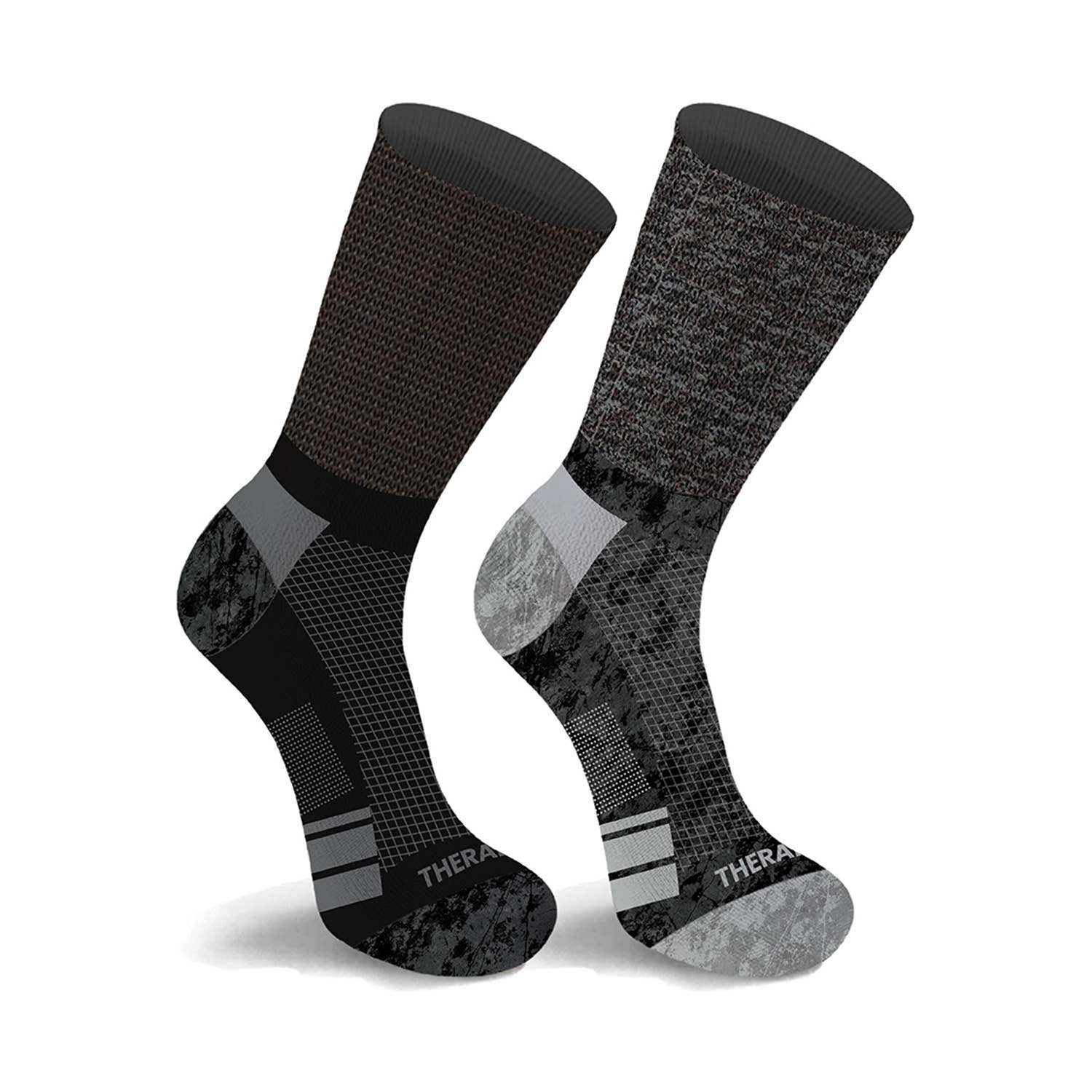 Extreme Fit Wholesale – wholesale Socks – Unisex – 2-Pairs: Non-Binding Loose Fit Cotton Diabetic Crew Socks1