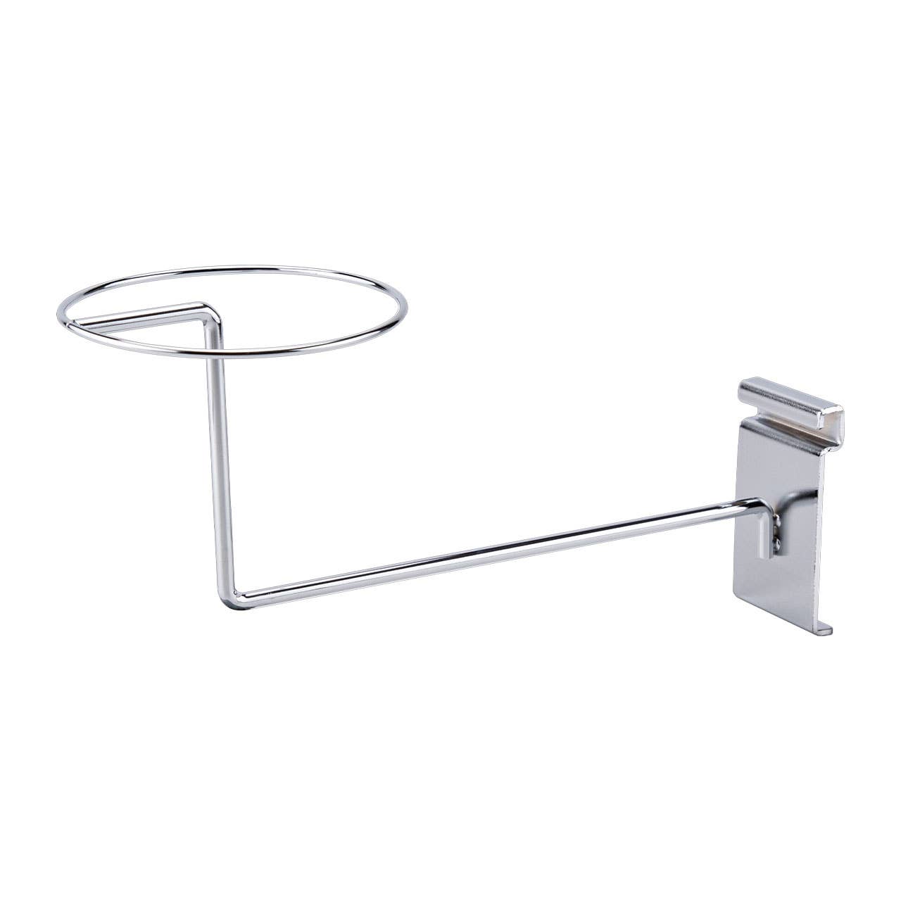 Store Supply Warehouse - Wholesale Retailer Display - Accessories - Chrome Single Hat/Cap Display For Wire Grid 2