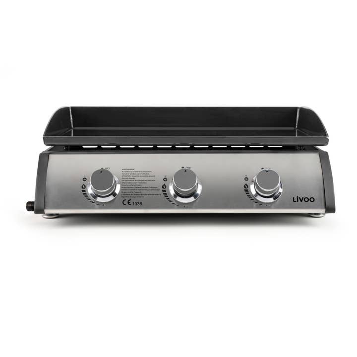 Livoo - Wholesale Kitchen Appliance - DOC277 - Gas griddle 3 burners