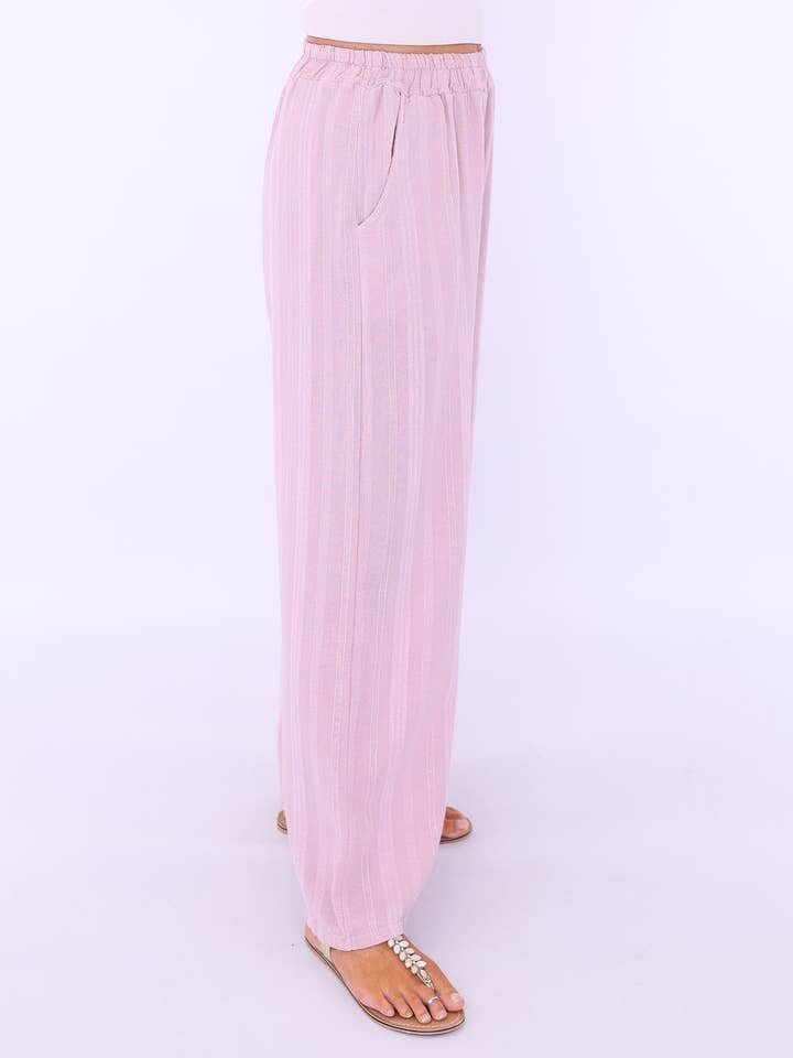 Cadenza Italy Ltd – wholesale Pants – Women's – Cotton Straight Leg Trousers3