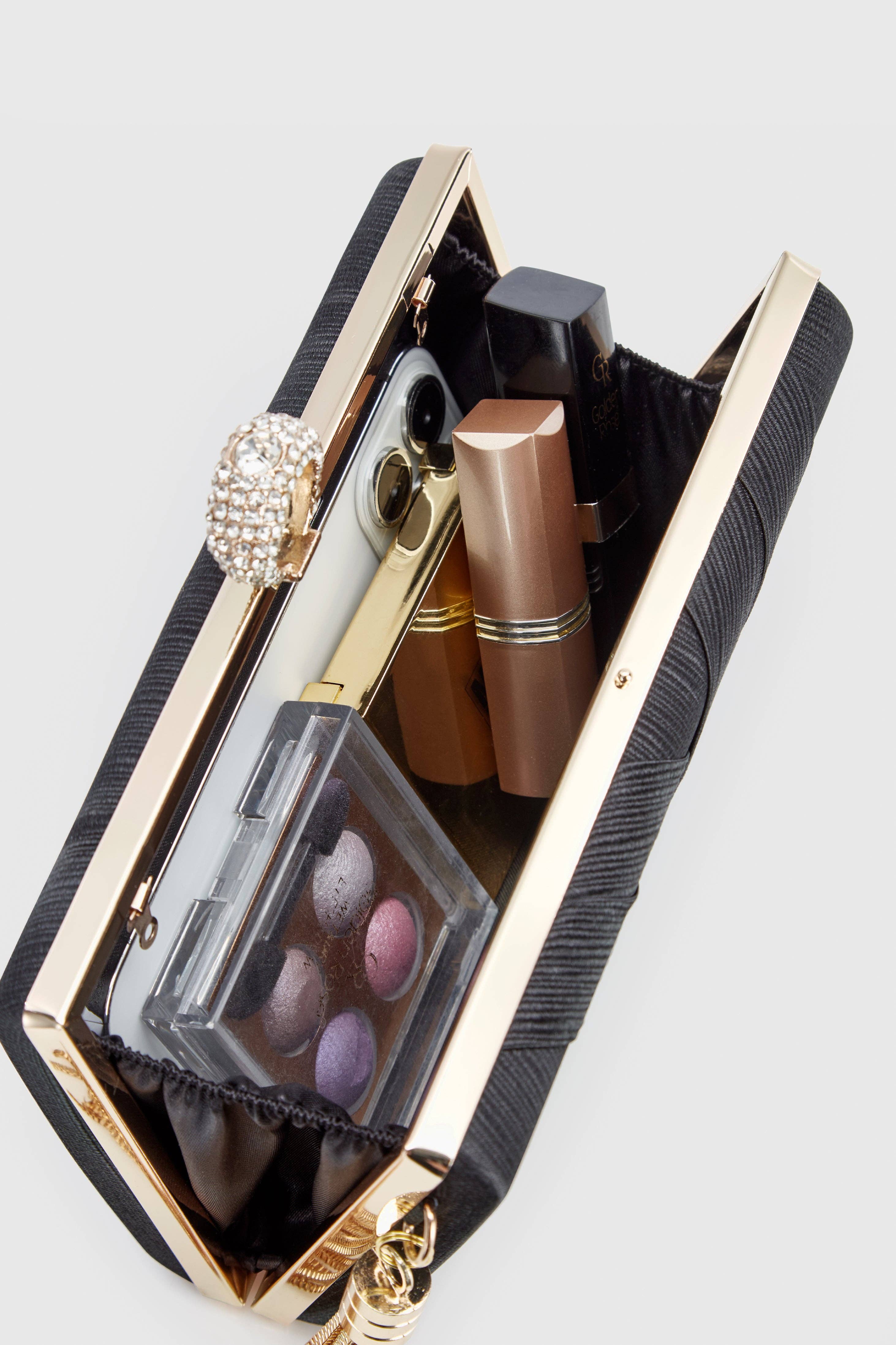 BABEYOND - Wholesale Clutch Bag - Women's - Vintage Tassel Pendant Rhinestones Clutch Purse6