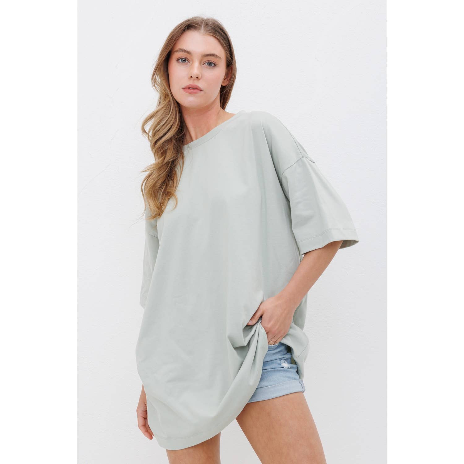 Sweet Generis - Wholesale Knit top – Women's - OVERSIZE KNIT TEE SHIRT18