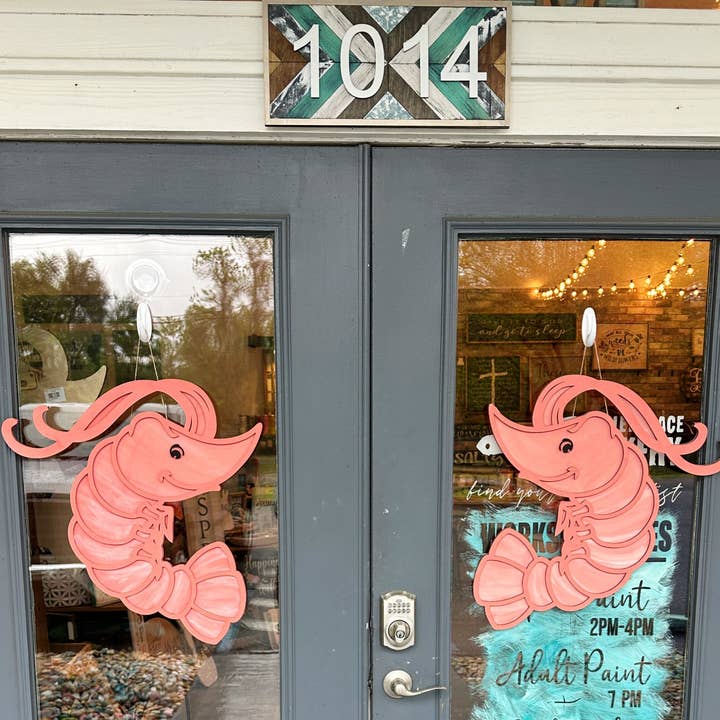 Paisley Grace Makery - Vendita all'ingrosso Decorazione per porta - Gancio Porta Gamberetti P1328 DESIGN GANCIO PORTA4