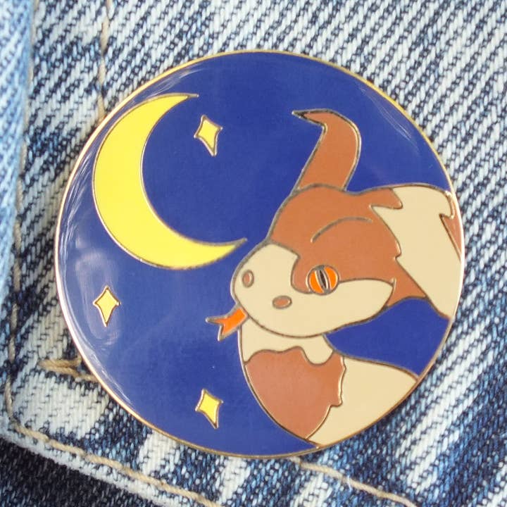 Witch's Familiar Hard Enamel Pin - Snake Familiar for wholesale by Love Always, Laura Ann