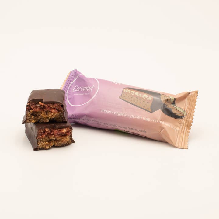 Cocoanel - Wholesale Chocolate Bar - Almond Tarte Slice2