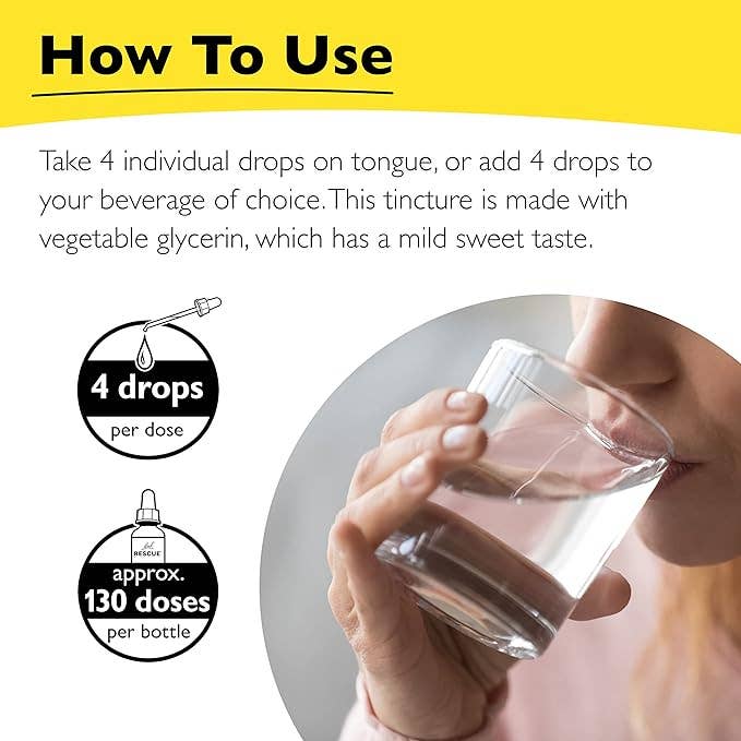 RESCUE & Bach Original Flower Remedies - Wholesale Oral Supplement/Vitamin - Bach RESCUE Remedy Dropper 20mL (AF Formula)2