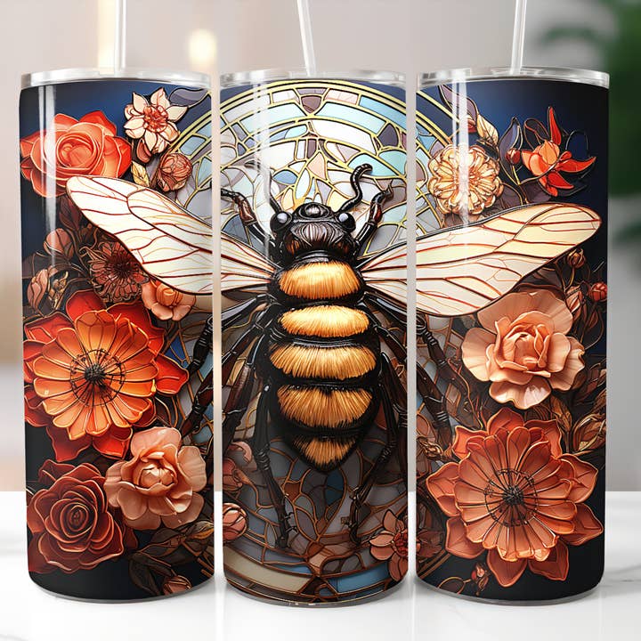3D Bee for wholesale by Triple D's Tumblers n More