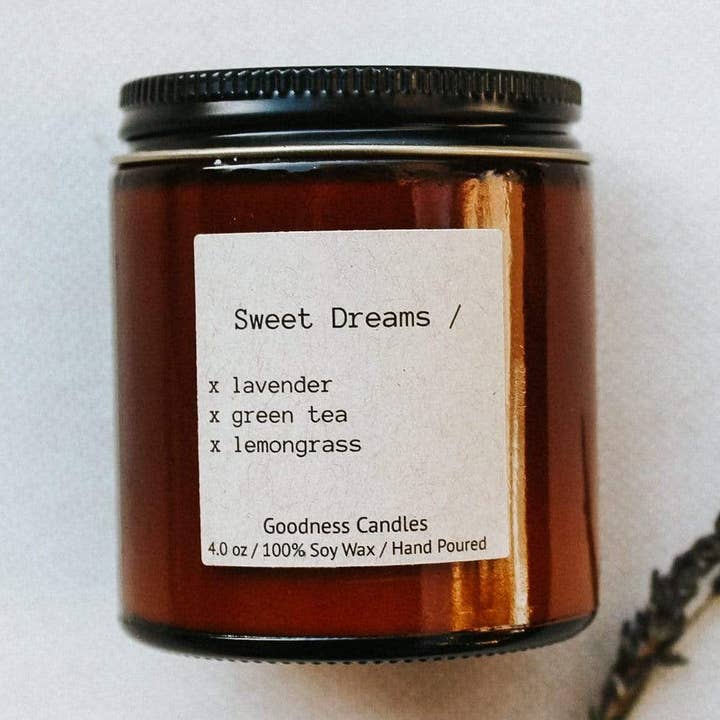 Sweet Dreams for wholesale by Goodness Candles