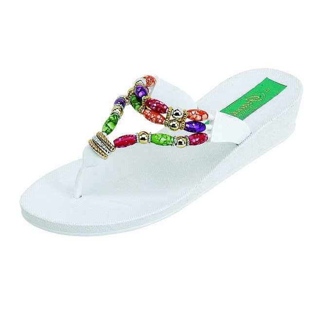 Klassisk Thong, 5-11, WT for engroshandel hos Grandco Sandals