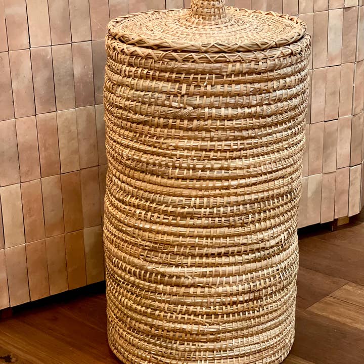 High crafty – wholesale Laundry basket – Berber Laundry Basket XXL – Handmade Seagrass Basket with Li2