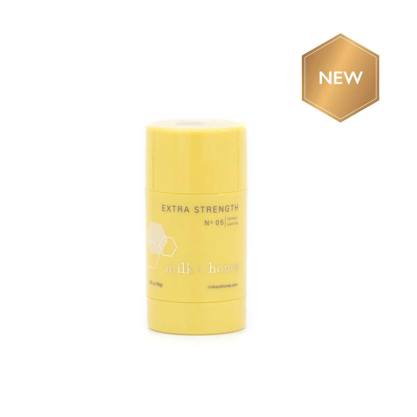 Milk and Honey - Wholesale Deodorant - Unisex - TRAVEL Extra Strength Deodorant, No. 05 Lemon Vanilla