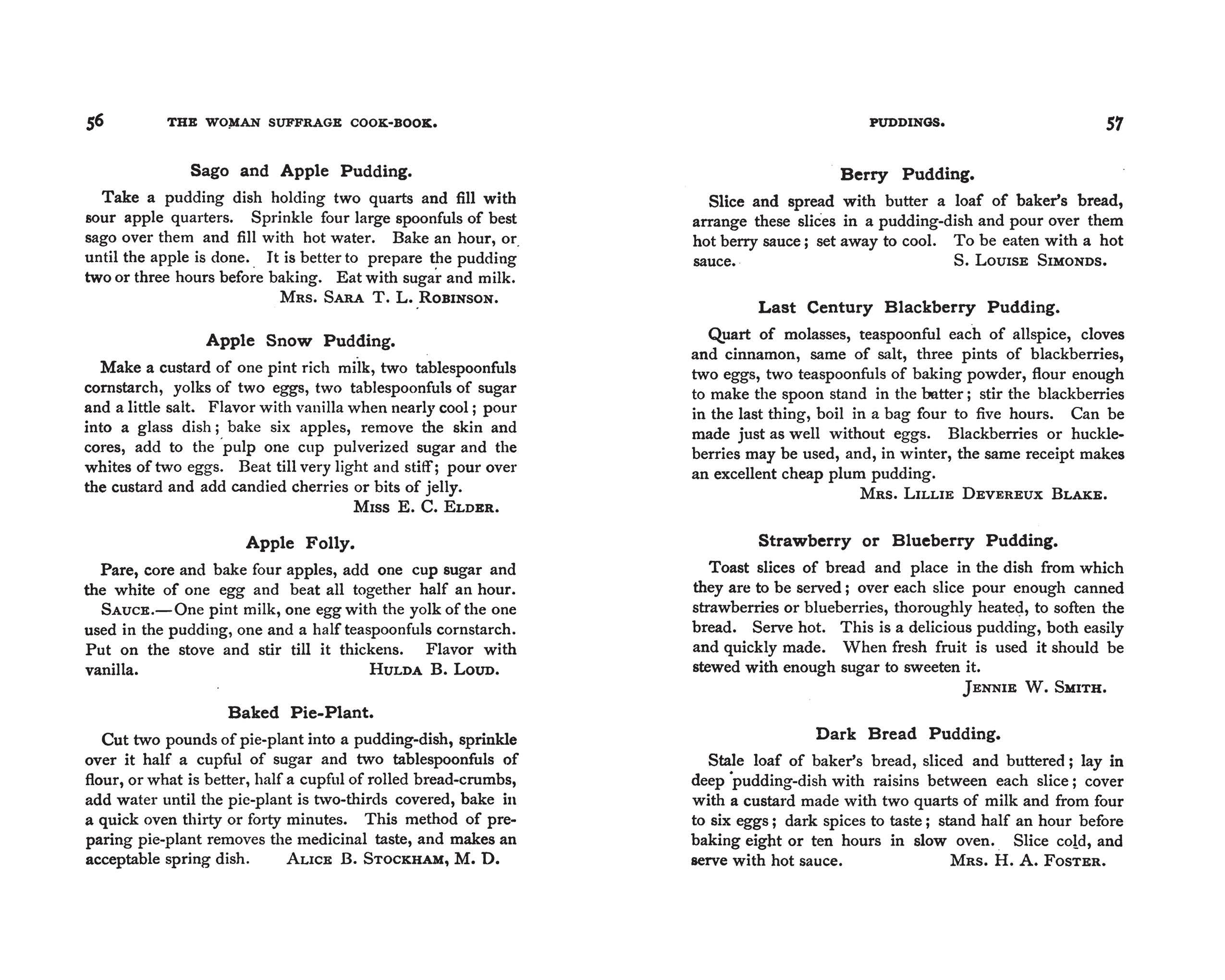 Applewood Books - Wholesale Cookbooks & Food - The Woman Suffrage Cook Book5