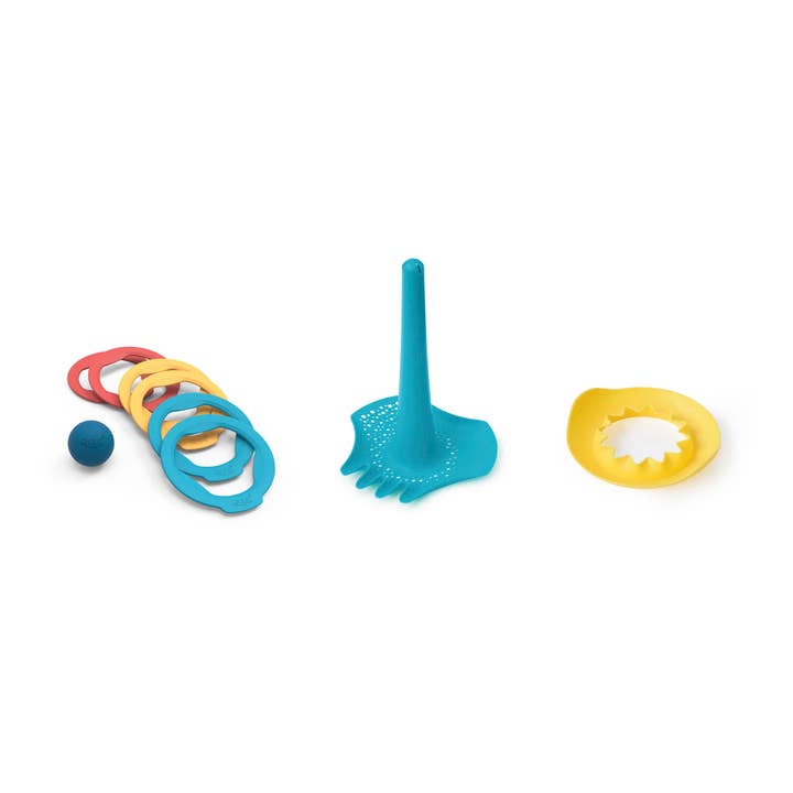 Quut Toys - Wholesale Beach/Pool Toy - Kids & Baby - Quut Beach Set - Triplet, Ringo and a Magic Sand Shaper
