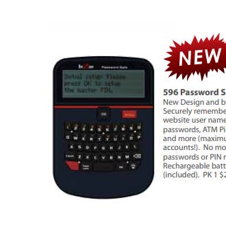 Password Safe 2.0 for wholesale by Hansen Game Gift & Toy Company