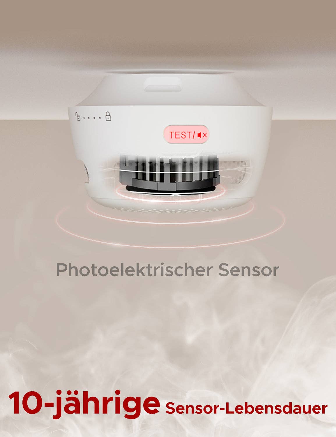 GS Brandschutz - Wholesale  - 6-pack X-Sense WiFi Smoke Detector XS01-WX - Smart Smoke Detector with Push Notification!3