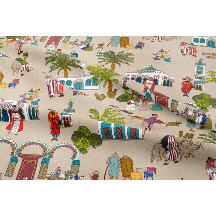 Tessa Fernández-Durán Thiebaut - Wholesale Fabric - Morocco collection fabric3