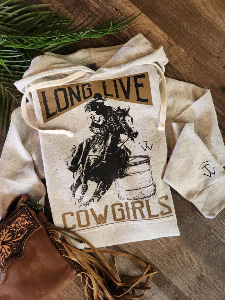 TITO'S LONG LIVE COWBOYS/COWGIRLS HOODIES for wholesale by Still North Design Co