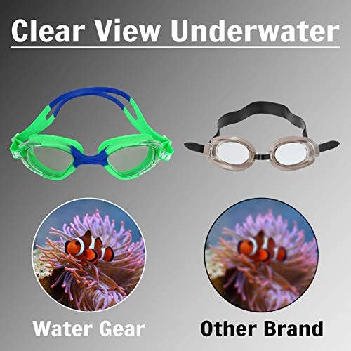 Water Gear – wholesale Simglasögon - Unisex – Water Gear Photon Simglasögon Clear Lens/Lime Seals2