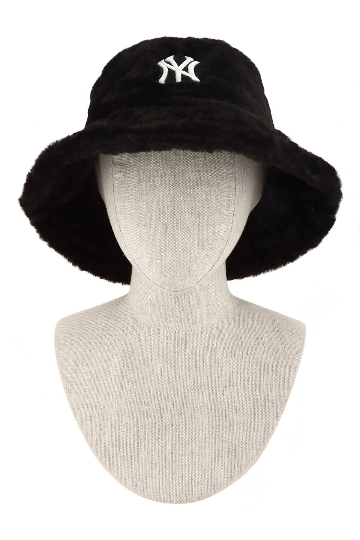 Shop Neighbors - Wholesale Bucket Hat - Women's - NY Embroidery Fur Bucket Hat 3
