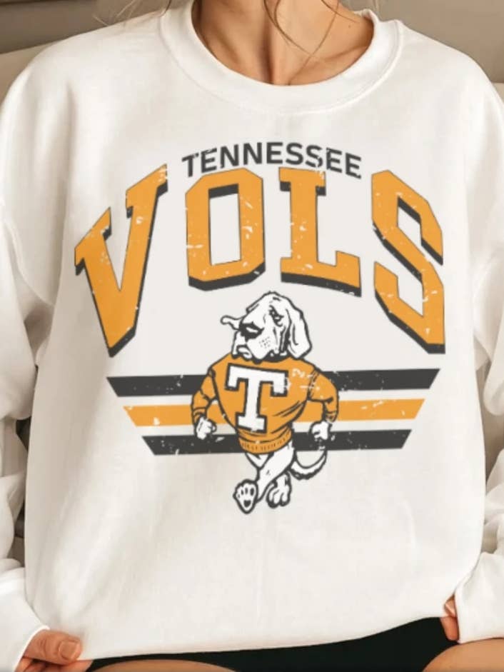 Vols vintage graphic sweatshirt / t shirt for wholesale by 4 little hearts